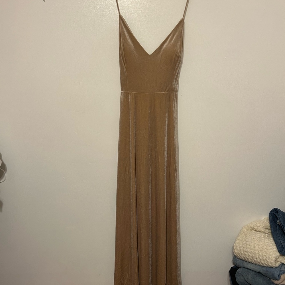 Jasmine • Velvet bridesmaids or formal dress - Picture 2 of 11